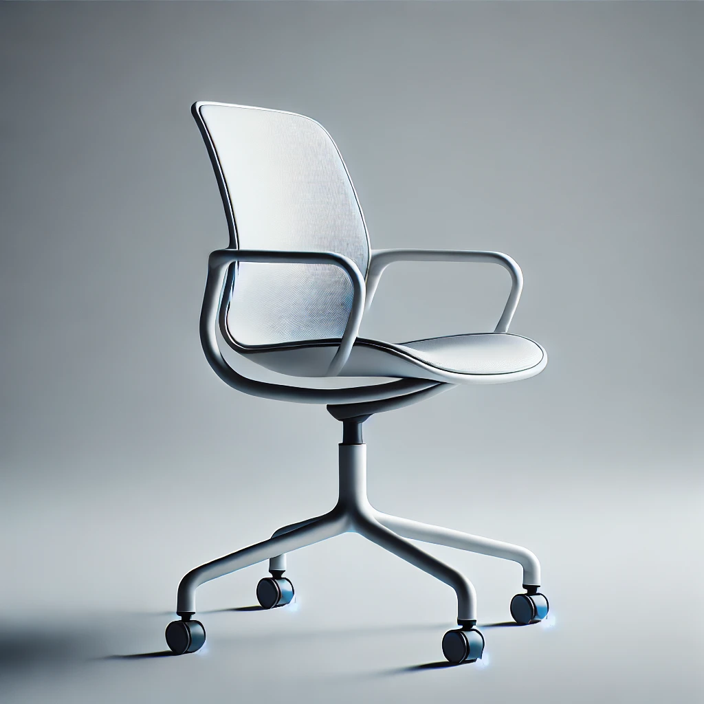 Silla con diseño minimalista