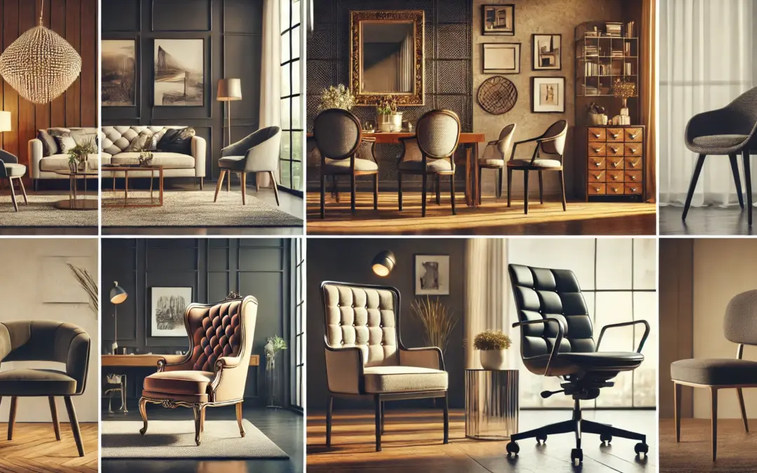 Estilos de sillas que definen la decoración de tu espacio: De lo clásico a lo moderno