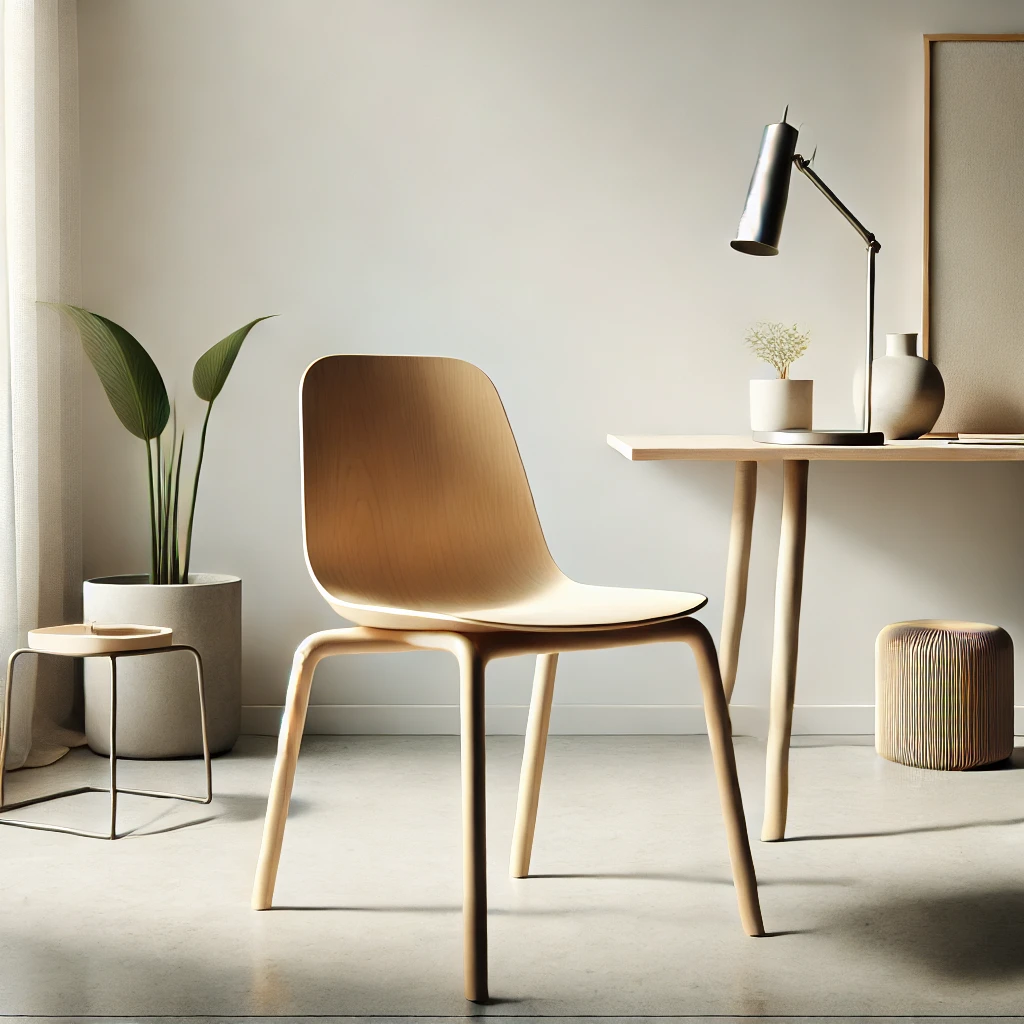 Silla minimalista moderna