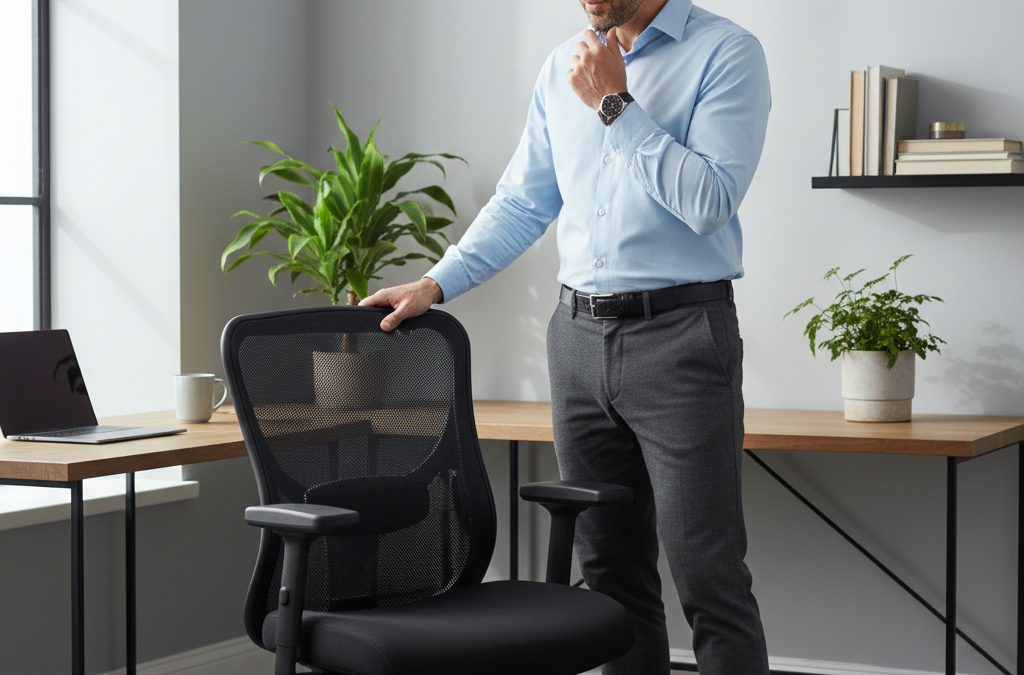 Cómo elegir una silla de oficina correcta sin desperdiciar presupuesto