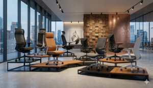 Mobiliario ergonómico para oficinas de alto rendimiento