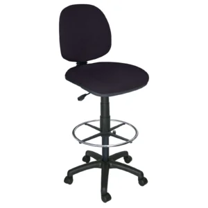 Silla cajero ELARA ajustable con descansapiés para mostrador y oficina