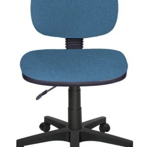 Silla de oficina ELARA azul, cómoda y ajustable para home office