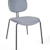 Silla de visita VALENIA tapizada de colores para oficina moderna