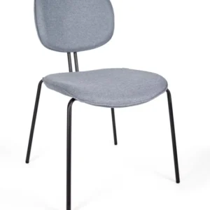 Silla de visita VALENIA tapizada de colores para oficina moderna