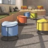 ALIRA – banca modular ambientada Bancas modulares ALIRA en área de convivencia