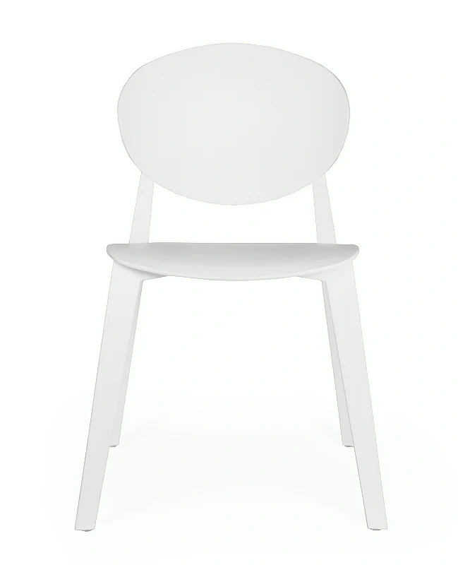 ALUNA 10154 Blanco | Gardenia by KUTAL ALUNA 10154 silla visitante blanca Gardenia by KUTAL