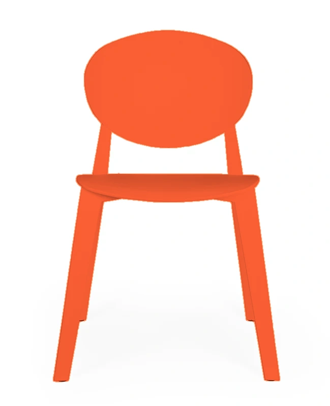 ALUNA 10154 Naranja | Gardenia by KUTAL ALUNA 10154 silla visitante naranja Gardenia by KUTAL