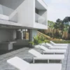 Camastro ZARIA para área de alberca y terraza